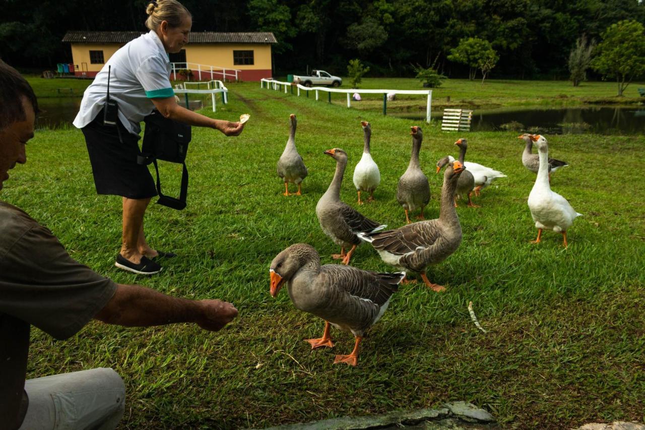 Vale Das Aguas Fazenda Resort อากวส เจ ซานตาบาร์บารา ภายนอก รูปภาพ