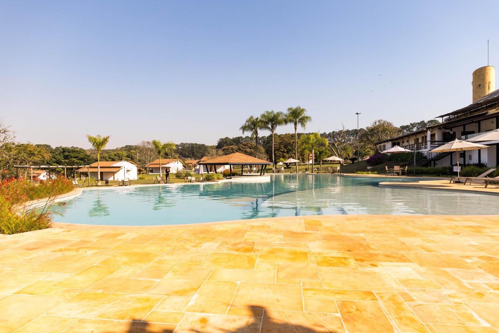 Vale Das Aguas Fazenda Resort อากวส เจ ซานตาบาร์บารา ภายนอก รูปภาพ